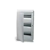 Купить 1SL0503A06 ABB Unibox Щит 36(39) мод. врезной, с шинами «земля» и «ноль», белый с белой дверью (IP 4 оптом в Москве от производителя