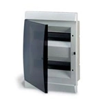 Купить 1SL0512A06  ABB Unibox Щит 24(26) мод. врезной, с шинами «земля» и «ноль», белый с прозрачной дверью оптом в Москве от производителя