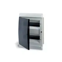 Купить 1SL0512A06  ABB Unibox Щит 24(26) мод. врезной, с шинами «земля» и «ноль», белый с прозрачной дверью оптом в Москве от производителя