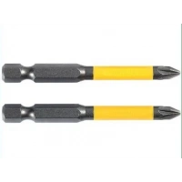 Купить 26103-2-100 Биты KRAFTOOL «INDUSTRIE» торсионные, обточенные, для механизированного инструмента, PZ 2, 100мм, 2шт оптом в Москве от производителя