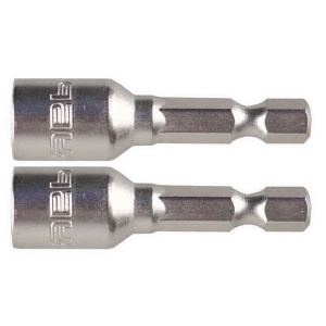 Купить 26392-08-02 Биты ЗУБР «МАСТЕР» с торцовой головкой,магнитные, Cr-V, тип хвостовика E 1/4»,8х45мм,2шт оптом в Москве от производителя