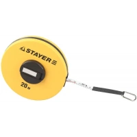 Купить 34153-20 Мерная лента STAYER «STANDART», фиберглассовая двусторонняя, 20м оптом в Москве от производителя