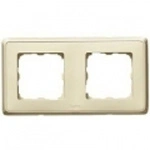 Купить 773752 Рамка 2 поста Cariva сл. кость оптом в Москве от производителя