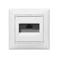 Купить 774231 Розетка RJ45-2 выхода UTP Legrand Valena белый оптом в Москве от производителя