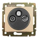 Купить 774335 Розетка TV-FM-SAT 1.5dB звезда СЛНК VLN оптом в Москве от производителя