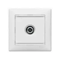 Купить 774433 Розетка TV-FM кон. в рамку (белый) Valena оптом в Москве от производителя