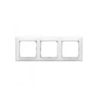 Купить 774453 Рамка горизонтальная 3поста Valena белый оптом в Москве от производителя