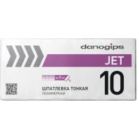 Купить Шпатлевка полимерная тонкая DANOGIPS JET 10 (20 кг) оптом в Москве от производителя