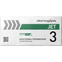 Купить Шпатлевка полимерная универсальная DANOGIPS JET 3 (20 кг) оптом в Москве от производителя