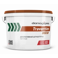 Купить DANOGIPS Travertin Deco Декоративная штукатурка 15 кг (33шт/под) оптом в Москве от производителя