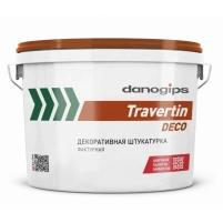 Купить DANOGIPS Travertin Deco Декоративная штукатурка 15 кг (33шт/под) оптом в Москве от производителя