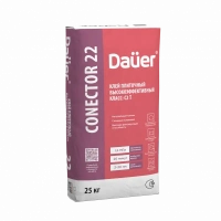 Купить Dauer CONECTOR FORCE 22 С2Т Клей плиточный Высокоэффективный 25 кг оптом в Москве от производителя