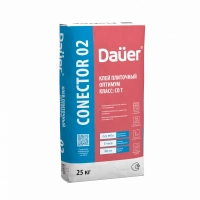 Купить Dauer Conector 02 Клей плиточный Оптимум 25 кг (Класс С0 Т) оптом в Москве от производителя