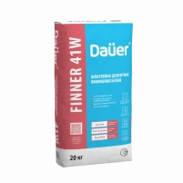 Купить Dauer Finner 41W Шпатлевка цементная финишная белая 20 кг оптом в Москве от производителя