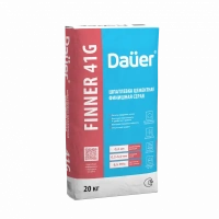 Купить Dauer Finner 41G Шпатлевка цементная финишная серая 20 кг оптом в Москве от производителя