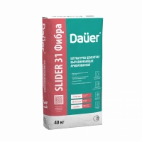 Купить Dauer Slider 31 Фибра Штукатурка цементная выравнивающая армированная 40 кг оптом в Москве от производителя