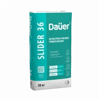 Купить Dauer Slider 36 Штукатурка гипсовая универсальная СЕРАЯ 30 кг оптом в Москве от производителя