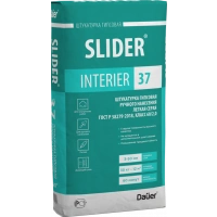 Купить Dauer SLIDER INTERIER 37 Штукатурка гипсовая ручного нанесения легкая СЕРАЯ 30 кг оптом в Москве от производителя