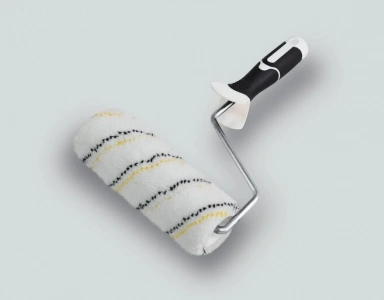 Купить DECOR Валик с 2К ручкой 8мм, Микрофибра 240мм, d42мм, ворс 9мм,»B.W.»(30шт/уп) 480-4240 оптом в Москве от производителя