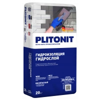 Купить PLITONIT ГидроСлой (ГидроСтена) Гидроизоляция жесткая обмазочная 20 кг  (48шт/подд.) оптом в Москве от производителя