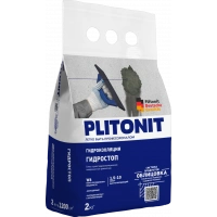 Купить PLITONIT ГидроСтоп Быстротвердеющая смесь для ликвидации протечек 2 кг  (336шт/подд.) оптом в Москве от производителя