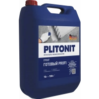 Купить PLITONIT Грунт Готовый PROFI Грунтовка глубокого проникновения 10 кг (40шт/подд.) оптом в Москве от производителя