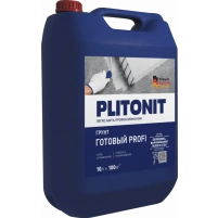 Купить PLITONIT Грунт Готовый PROFI Грунтовка глубокого проникновения 10 кг (40шт/подд.) оптом в Москве от производителя