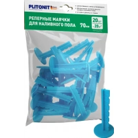 Купить PLITONIT Маяки реперные самоклеящиеся (уп.20 шт)/ (24 пакета в коробке.) оптом в Москве от производителя