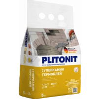 Купить PLITONIT СуперКамин ТермоКлей для облицовки печей и каминов 5 кг (224шт/подд.) оптом в Москве от производителя