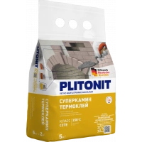 Купить PLITONIT СуперКамин ТермоКлей для облицовки печей и каминов 5 кг (224шт/подд.) оптом в Москве от производителя