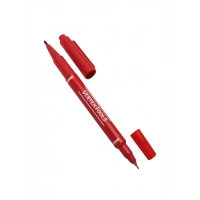 Купить VERTEXTOOLS МАРКЕР ПЕРМАНЕНТНЫЙ СТРОИТ.КРАСНЫЙ двух-нний (00010-02) оптом в Москве от производителя