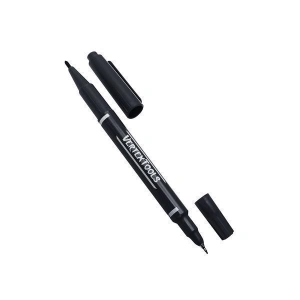 Купить VERTEXTOOLS МАРКЕР ПЕРМАНЕНТНЫЙ СТРОИТ.ЧЕРНЫЙ двух-нний (00010-01) оптом в Москве от производителя