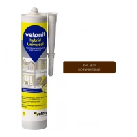 Купить ВЕТОНИТ Герметик гибридный Hybrid Universal коричневый RAL 8011 280мл оптом в Москве от производителя