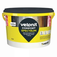 Купить ВЕТОНИТ КОМФОРТ СПЕКТРУМ  08 (антрацит) Цветная цементная затирка для швов 1-10 мм. 2 кг оптом в Москве от производителя