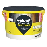 Купить ВЕТОНИТ КОМФОРТ СПЕКТРУМ  09 (графит) Цветная цементная затирка для швов 1-10 мм. 2 кг оптом в Москве от производителя