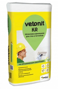 Купить Шпаклевка финишная органическая Ветонит  КР, 20 кг оптом в Москве от производителя
