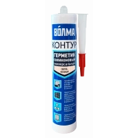 Купить ВОЛМА Контур Герметик силиконовый универсальный  290мл светло-бежевый оптом в Москве от производителя