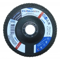 Купить ВОЛМА Круг лепестковый торцевой Сarbodisk 125х22,23 Р60 оптом в Москве от производителя