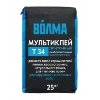 Купить Клей плиточный Волма МультиКлей универсальный, 25 кг оптом в Москве от производителя