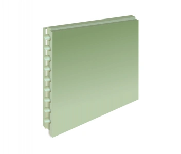 Купить Плита пазогребневая Волма пустотелая влагостойкая 667х500х80 оптом в Москве от производителя