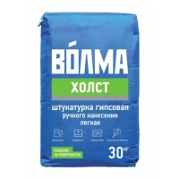 Купить Штукатурка гипсовая Волма Холст Серая, 30 кг оптом в Москве от производителя