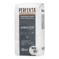 Купить Гидроизоляция обмазочная Перфекта «АкваСтоп W6» 20кг оптом в Москве от производителя