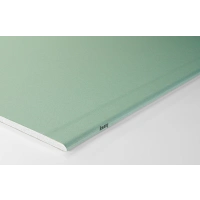 Купить Гипсокартон Кнауф 2500х1200х12,5 мм влагоогнестойкий (ГКЛВО) (ГСП DFH2 ПЛУК 12,5-1200-2500) оптом в Москве от производителя