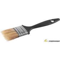 Купить Кисть плоская СИБИН, пластиковая ручка, светлая смешанная щетина, 38мм 01008-038 оптом в Москве от производителя