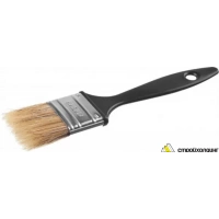 Купить Кисть плоская СИБИН, пластиковая ручка, светлая смешанная щетина, 38мм 01008-038 оптом в Москве от производителя