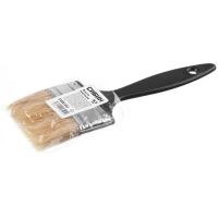 Купить Кисть плоская СИБИН, пластиковая ручка, светлая смешанная щетина, 63мм  01008-063 оптом в Москве от производителя