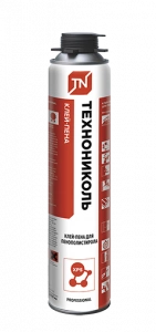 Купить Клей-пена ТЕХНОНИКОЛЬ PROFESSIONAL для пенополистирола (1000мл) оптом в Москве от производителя