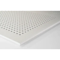 Купить КНАУФ-Акустика ППГ3-Б2-12/25КВ-4ПК Квадратная перфорация белая 2400х1200х12,5мм (уп.25шт) оптом в Москве от производителя