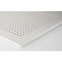 Купить КНАУФ-Акустика ППГ3-Б2-12/25КВ-4ПК Квадратная перфорация белая 2400х1200х12,5мм (уп.25шт) оптом в Москве от производителя