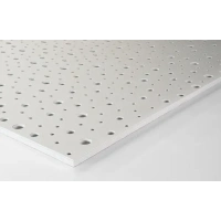 Купить КНАУФ-Акустика ППГ3-С3-8/15/20 КР-4ПК Смешанная круглая перфорация белая 2000х1197х12,5мм (уп.25шт) оптом в Москве от производителя